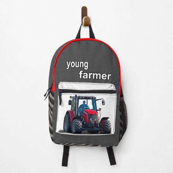 Item preview, red tractor designed and sold by Millysuewood.