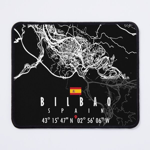 Item preview, Bilbao Map Spain designed and sold by hatimelhag.