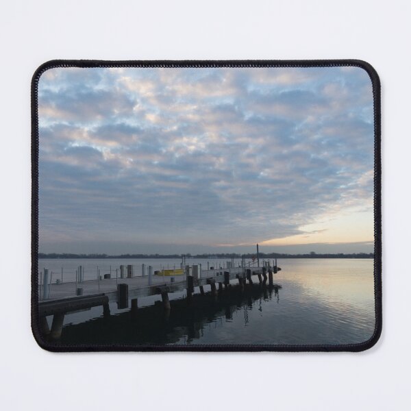 Item preview, Morning Jetty - A Luminous Daybreak On The Waterfront designed and sold by Georgia Mizuleva.