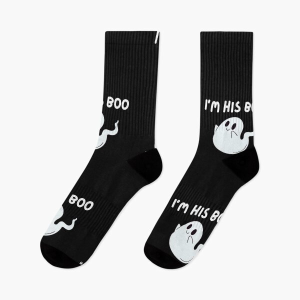 Item preview, I'm his boo couple's cute sticker designed and sold by Meek-Anime.
