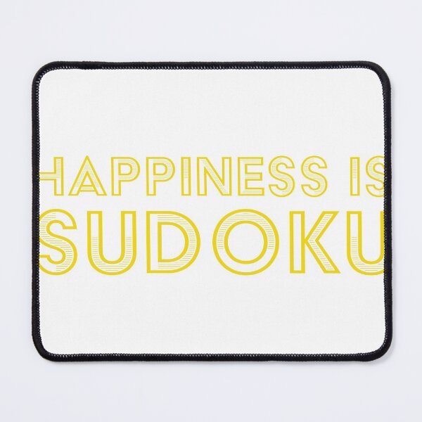 Item preview, Happiness is Sudoku | Yellow Version designed and sold by beanibooi.
