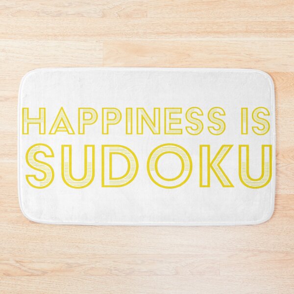 Item preview, Happiness is Sudoku | Yellow Version designed and sold by beanibooi.