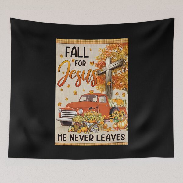 Item preview, Fall For Jesus He Never Lease -  Jesus The First Day Of Fall - Jesus The First Day Of Fall designed and sold by hippololocc.