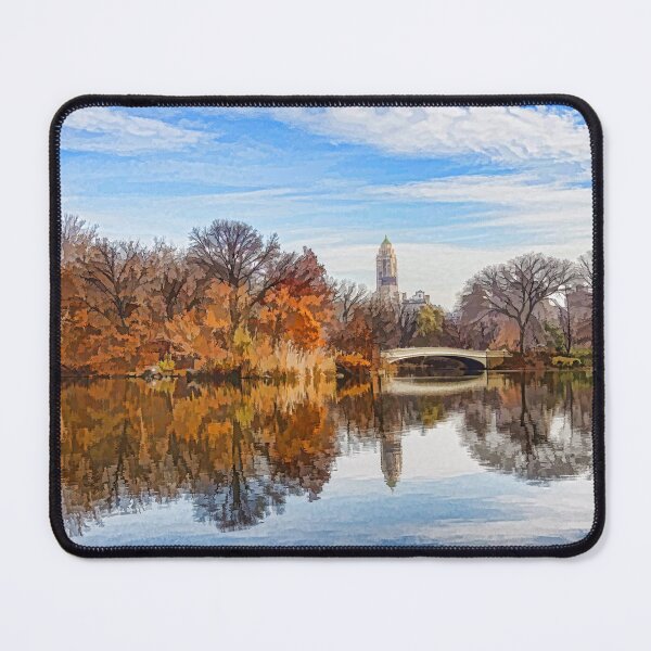 Item preview, New York City Central Park Bow Bridge - Impressions Of Manhattan designed and sold by Georgia Mizuleva.