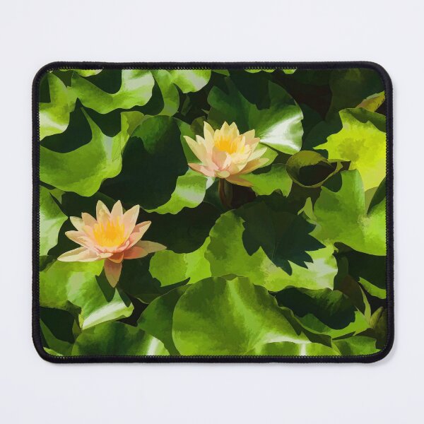 Item preview, Light, Shadow and Color - Waterlily Pad Impression designed and sold by Georgia Mizuleva.