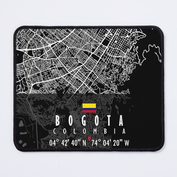 Item preview, Bogota Map Colombia designed and sold by hatimelhag.
