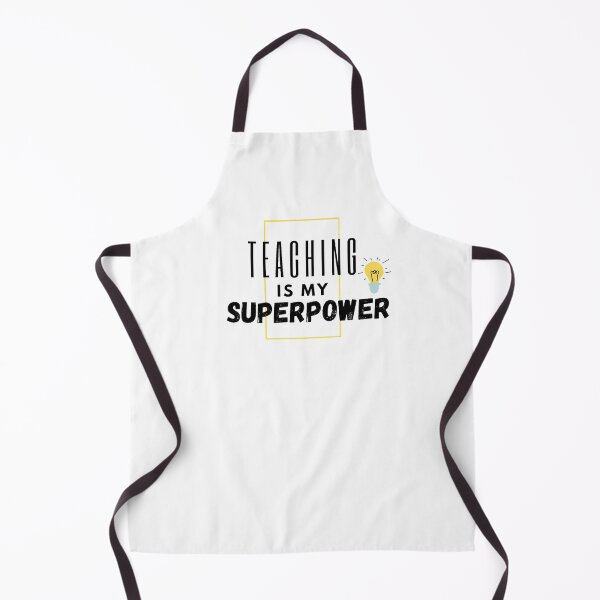 Item preview, my superpower: teaching designed and sold by Thepoeticwine.