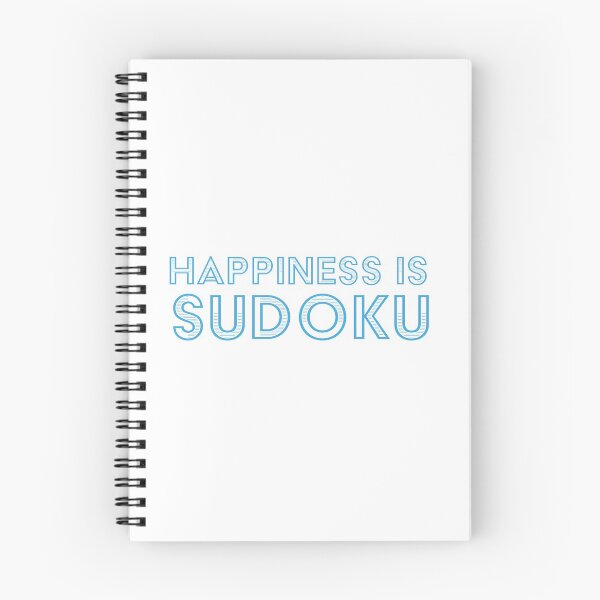 Item preview, Happiness is Sudoku | Blue Version designed and sold by beanibooi.