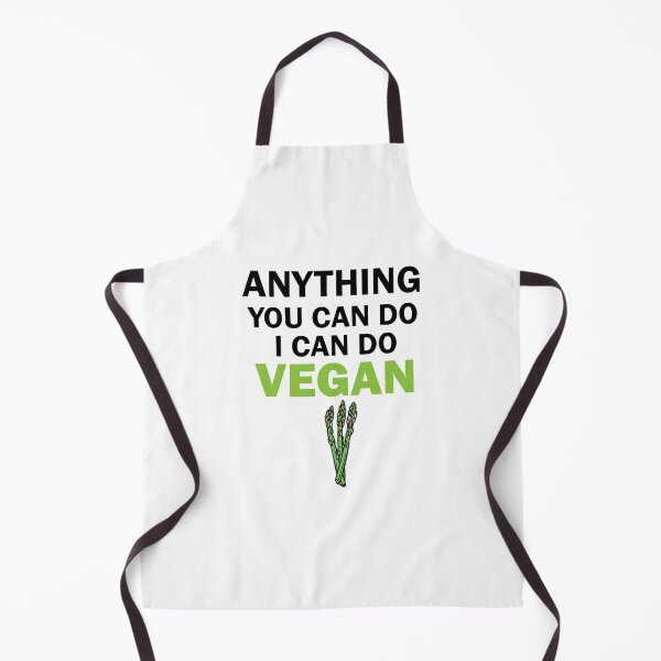 Item preview, anything you can do i can do vegan, vegan protein, vegan snacks, vegan cook, vegan recipes, asparagus designed and sold by adjamine.