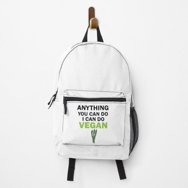 Item preview, anything you can do i can do vegan, vegan protein, vegan snacks, vegan cook, vegan recipes, asparagus designed and sold by adjamine.