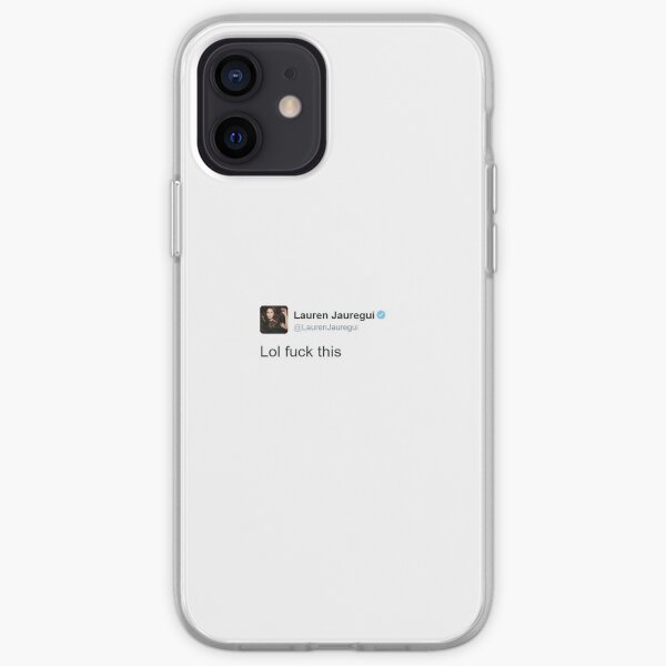 Lauren Jauregui Tweet: lol iPhone Soft Case