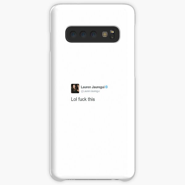 Lauren Jauregui Tweet: lol Funda rígida para Samsung Galaxy