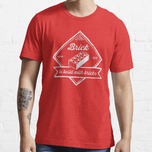 BRICK [verb] - to build with bricks Essential T-Shirt