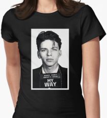 Mugshot My Way Women's Fitted T-Shirt
