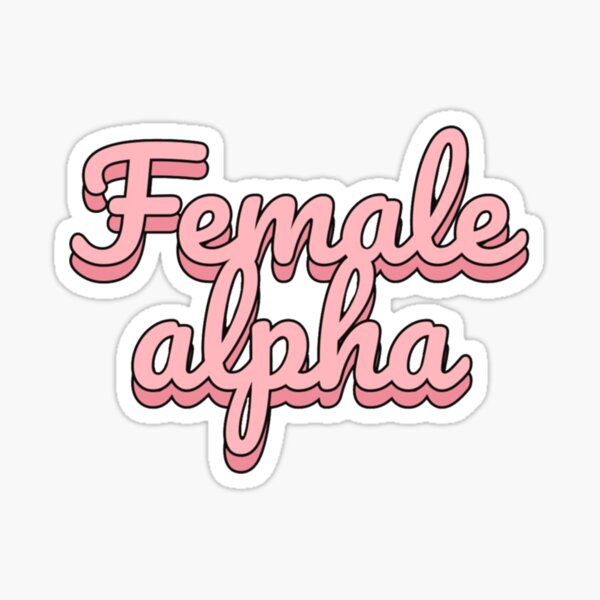 Femme alphanouvelles règles de comportementDua Lipa Sticker
