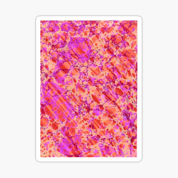 Tropical Marble Sticker