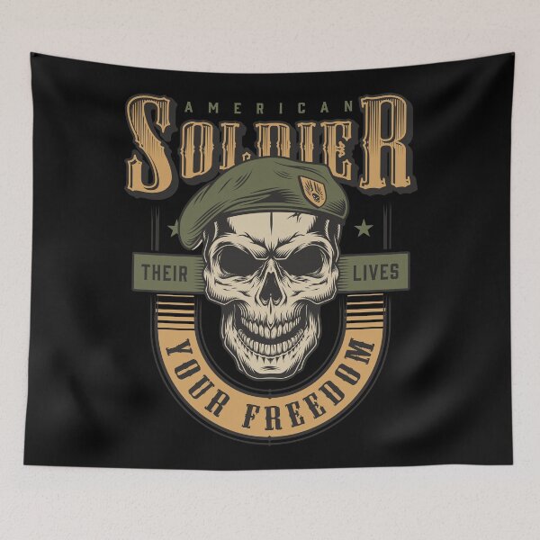 Item preview, American Soldier designed and sold by Vector Scout Lab.