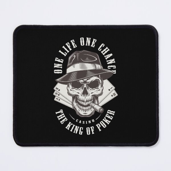 Artikelvorschau, One Life One Chance Poker entworfen und verkauft von Vector Scout Lab.