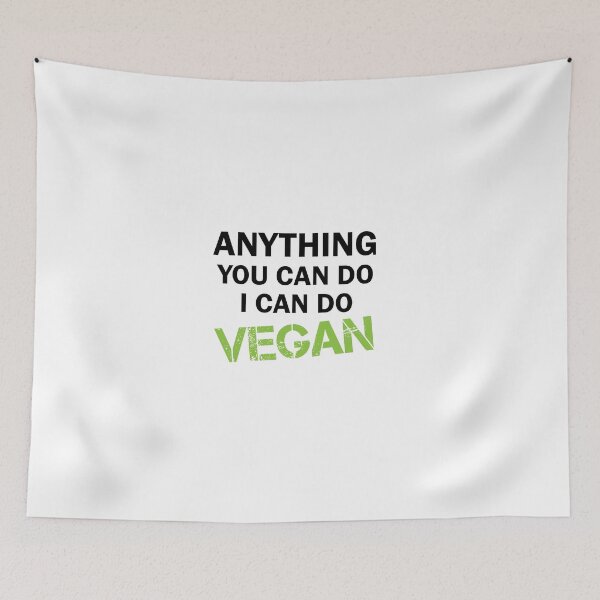 Item preview, Copy of anything you can do i can do vegan, vegan protein, vegan snacks, vegan cook, vegan recipes designed and sold by adjamine.