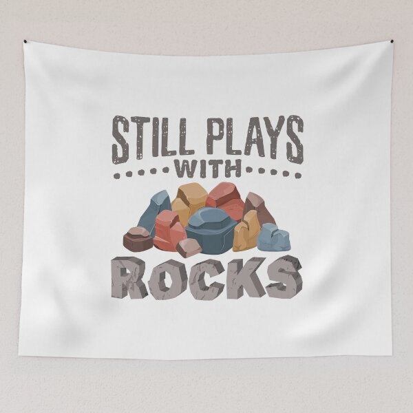 Item preview, Still Plays with Rocks Geology Lover Geologist designed and sold by jaygo.