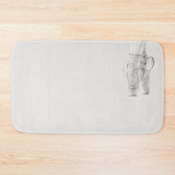 Item preview, Ballet Pointe Shoes Pencil Drawing designed and sold by harrifangs.