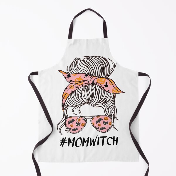 Item preview, Mom witch halloween costume with Pink Women Funny Messy Buns designed and sold by ReichbournArt.