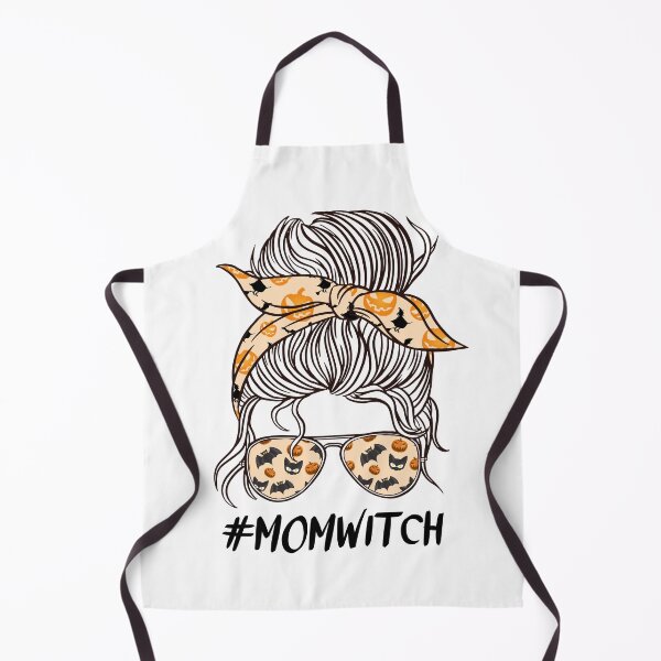 Item preview, Mom witch halloween costume with Orange Women Funny Messy Buns designed and sold by ReichbournArt.
