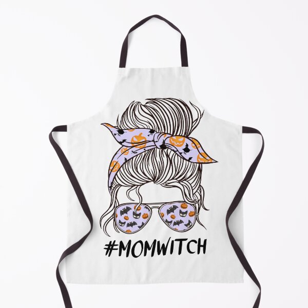 Item preview, Mom witch halloween costume with Purple Women Funny Messy Buns designed and sold by ReichbournArt.