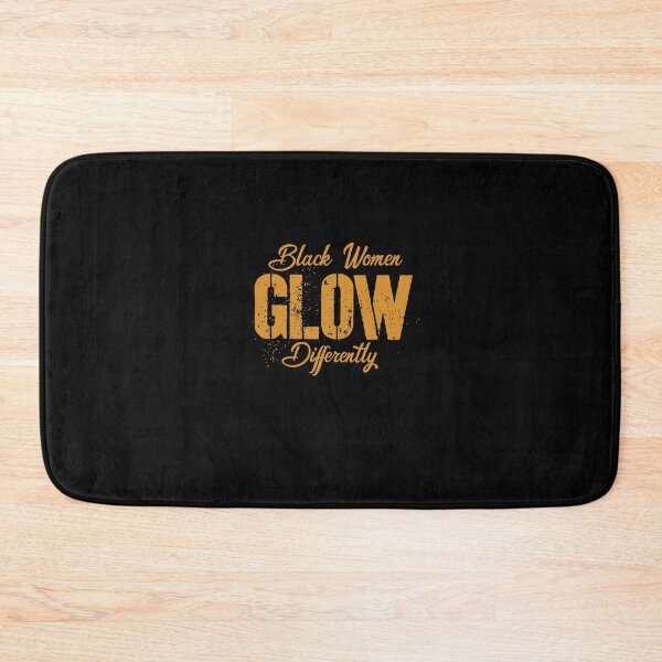 Item preview, Black Women Glow Differently designed and sold by Baboki.