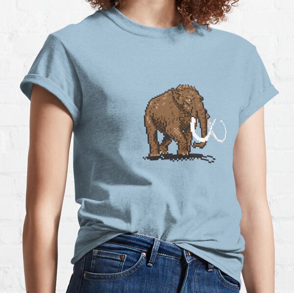 Prehistoric Pixels - Mammoth Classic T-Shirt