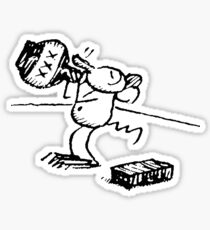 Krazy Kat and Ignatz Mouse Sticker