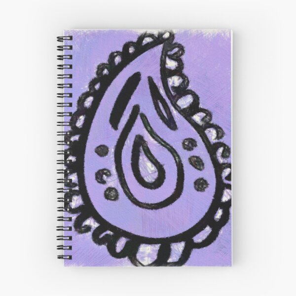 Aperçu de l'œuvre Arabesque en violet créée et vendue par greenaomi.