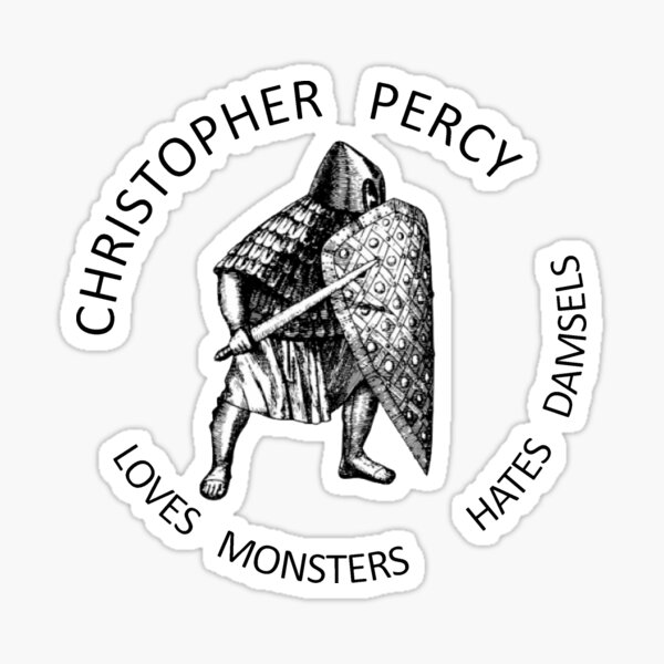 Shield Seal Christopher Percy Sticker