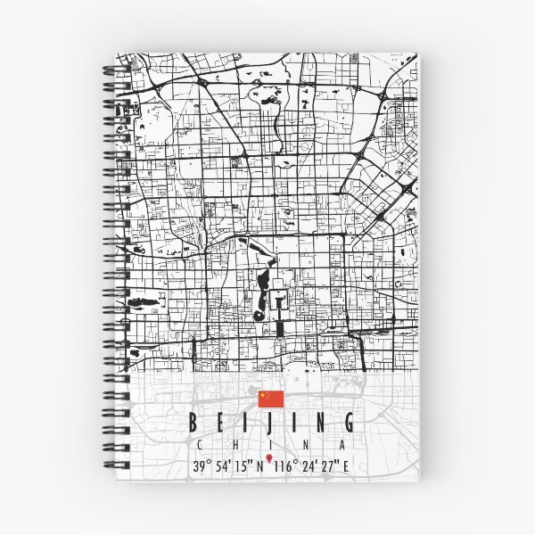 Item preview, Beijing Map China designed and sold by hatimelhag.