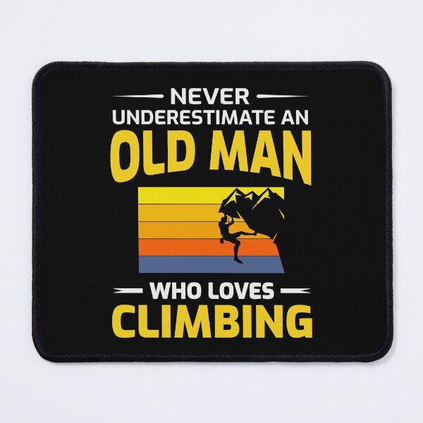 Artikelvorschau, Felswandklettern Bouldern Kletterer Papa Opa entworfen und verkauft von CuteDesigns1.