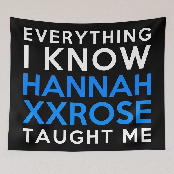 Item preview, Everything i know - Hannahxxrose designed and sold by 2Girls1Shirt.