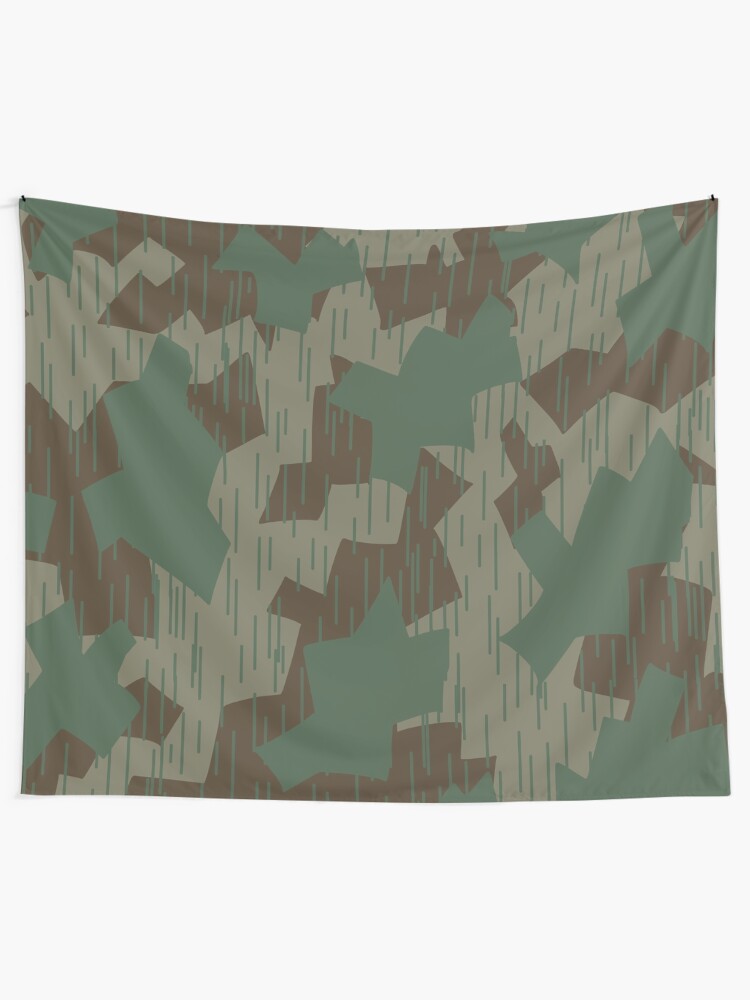 "world war 2 german camouflage. Splittermuster." Tapestry for Sale by ...