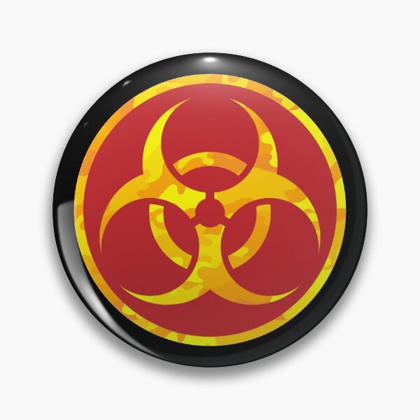 Item preview, radioactive toxic danger sign camouflage designed and sold by Camo0godfather.