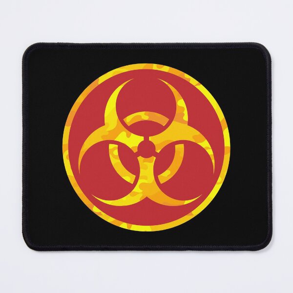 Item preview, radioactive toxic danger sign camouflage designed and sold by Camo0godfather.