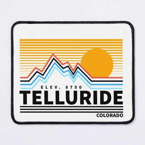 Item preview, Telluride Colorado Vintage Retro Hiking, Snowboarding Adventure Skiing Mountain designed and sold by tmartinezta.