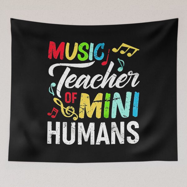 Item preview, Music Teacher Of Mini Humans designed and sold by shopMacROP.