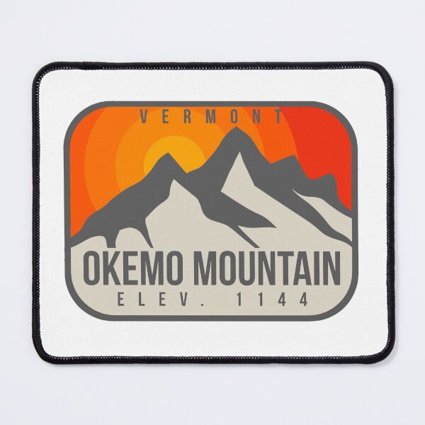 Item preview, Okemo Mountain Vermont Vintage Retro Hiking, Snowboarding Adventure Skiing Mountain designed and sold by tmartinezta.