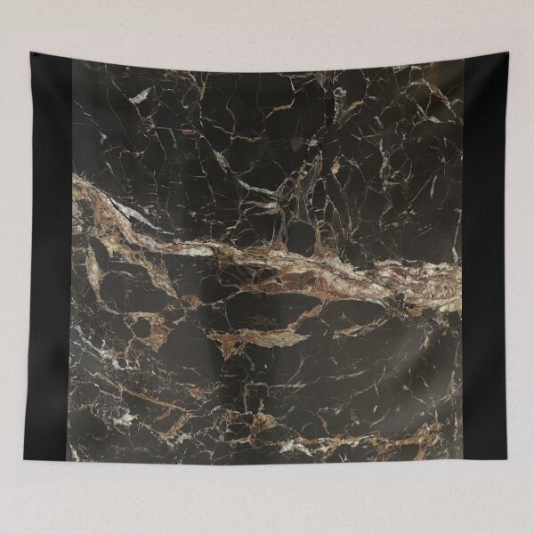 Artikelvorschau, Chic Black and Gold Natural Marble Texture Pattern entworfen und verkauft von LaceySkies.