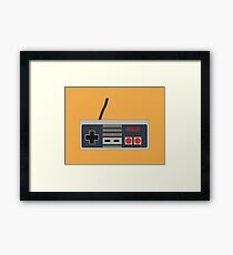 NES Controller Framed Print