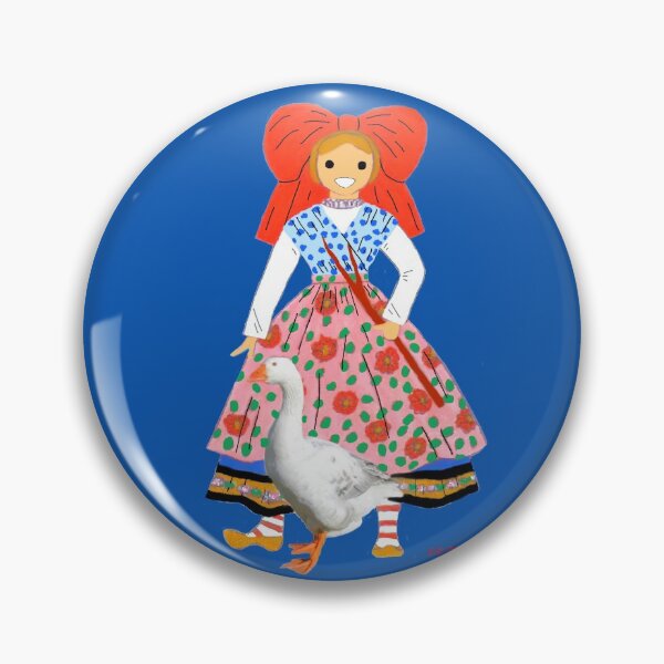 Item preview, The little geese guardian, ALSACE, France designed and sold by Catherine Debusne.