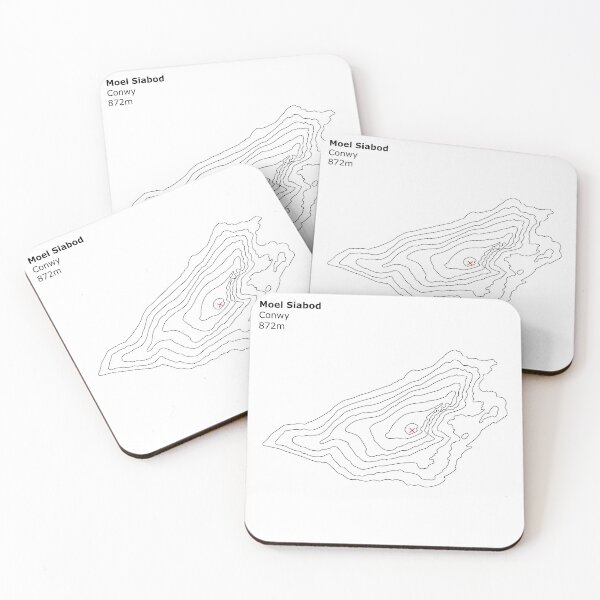 Item preview, Moel Siabod Mountain Contours designed and sold by ZakPage.