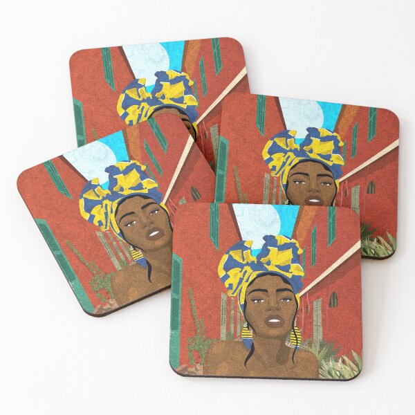 Item preview, Khadija - senegalese woman in Goree Island designed and sold by odhara.