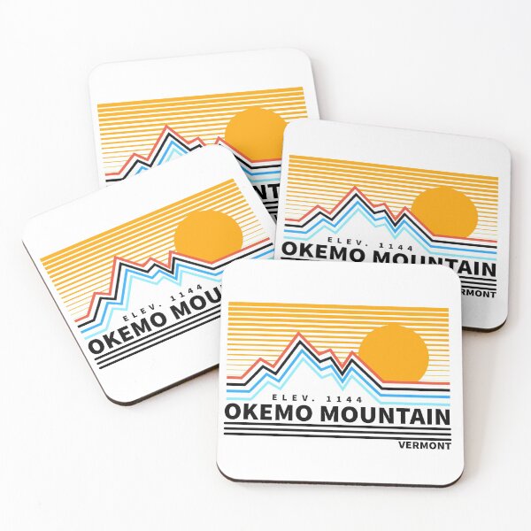 Item preview, Okemo Mountain Vermont Vintage Retro Hiking, Snowboarding Adventure Skiing Mountain designed and sold by tmartinezta.