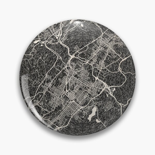 Item preview, Scranton map Pennsylvania Ink lines 2 designed and sold by InkMaps.