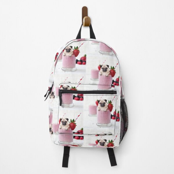 Item preview, Pug Strawberry Milkshake designed and sold by toppopin.